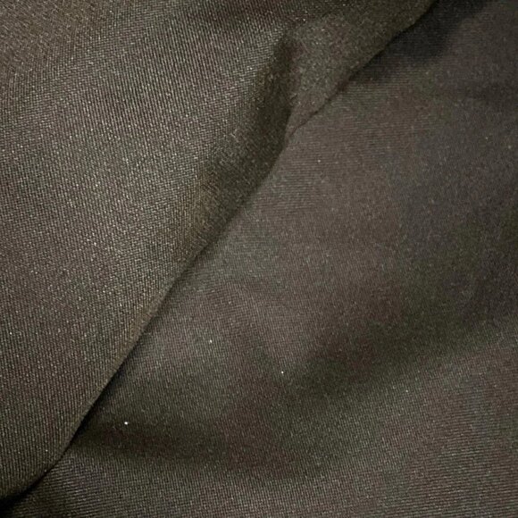 Auth GUCCI GG 13730 Dark Brown Black Nylon Leather Handbag - Picture 15 of 16